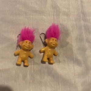 Trolls earrings